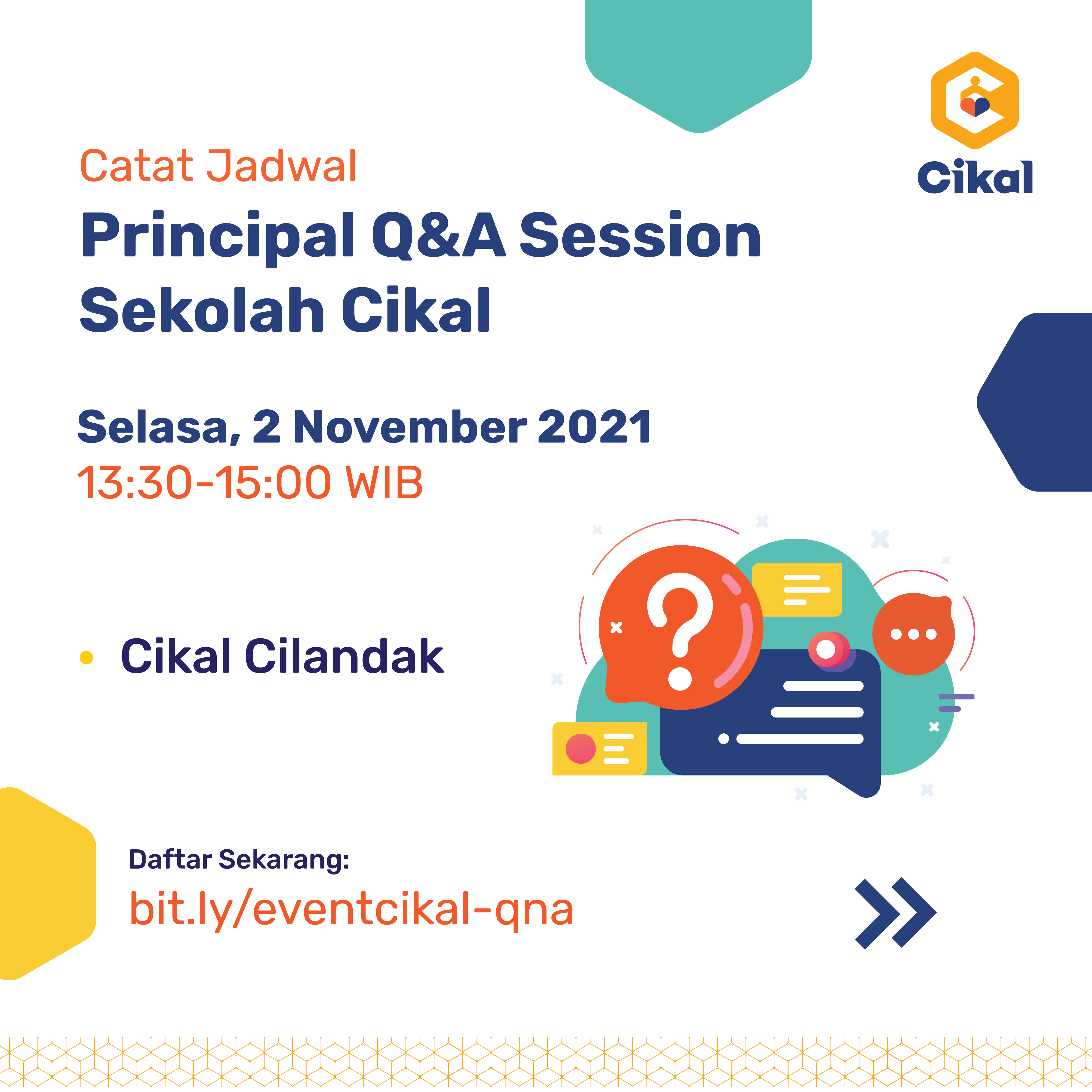Cikal Q&A Session With Principal - Sekolah Cikal Cilandak