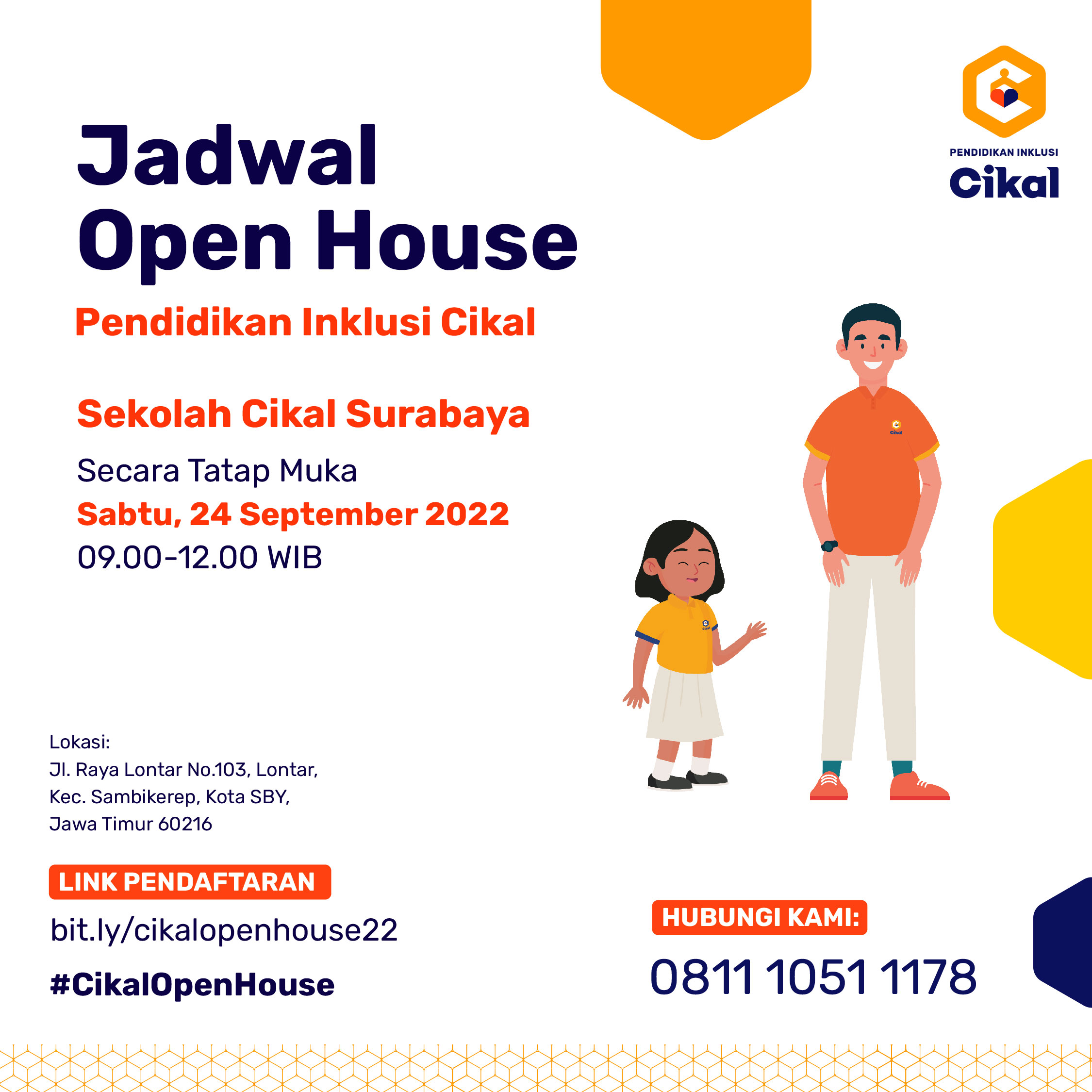Open House Pendidikan Inklusi Cikal - Sekolah Cikal Surabaya September 2022