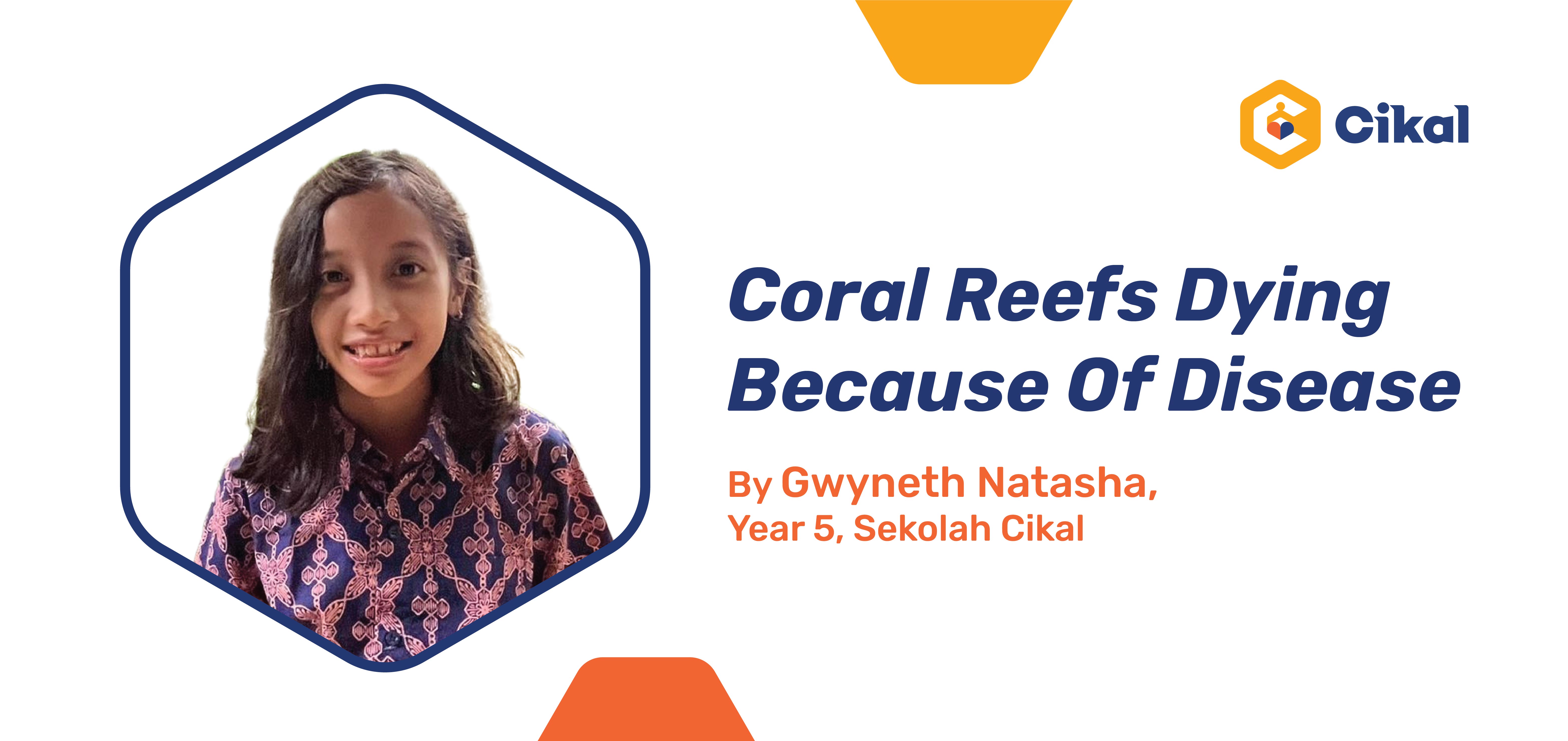 Coral Reefs Dying Because Of Disease By Gwyneth Natasha, Year 5, Sekolah Cikal 