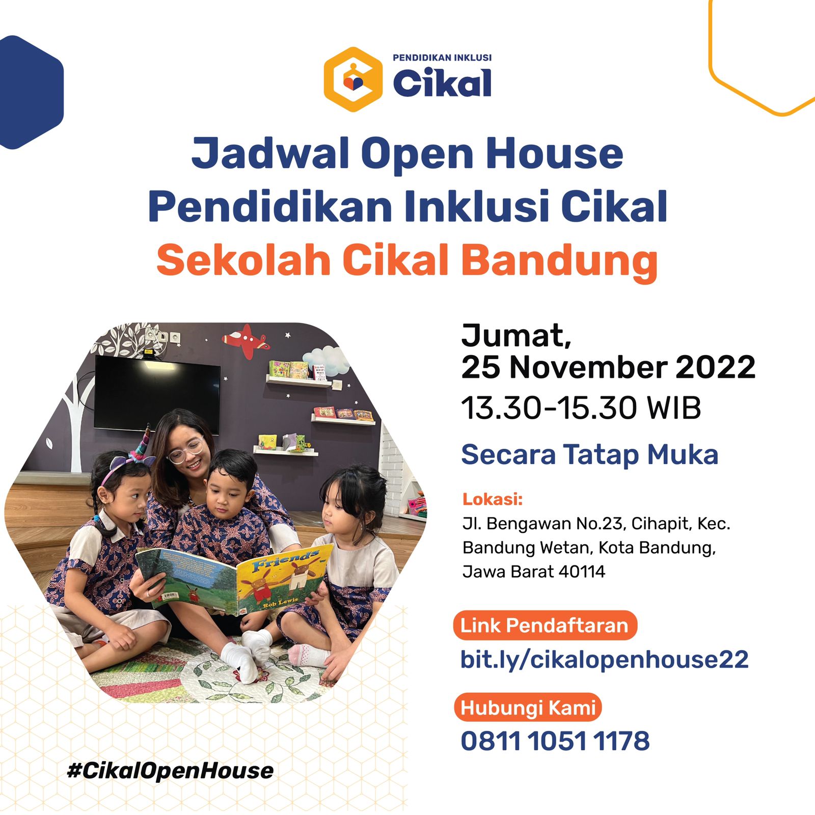 Cikal Open House November 2022 : Pendidikan Inklusi Cikal Bandung