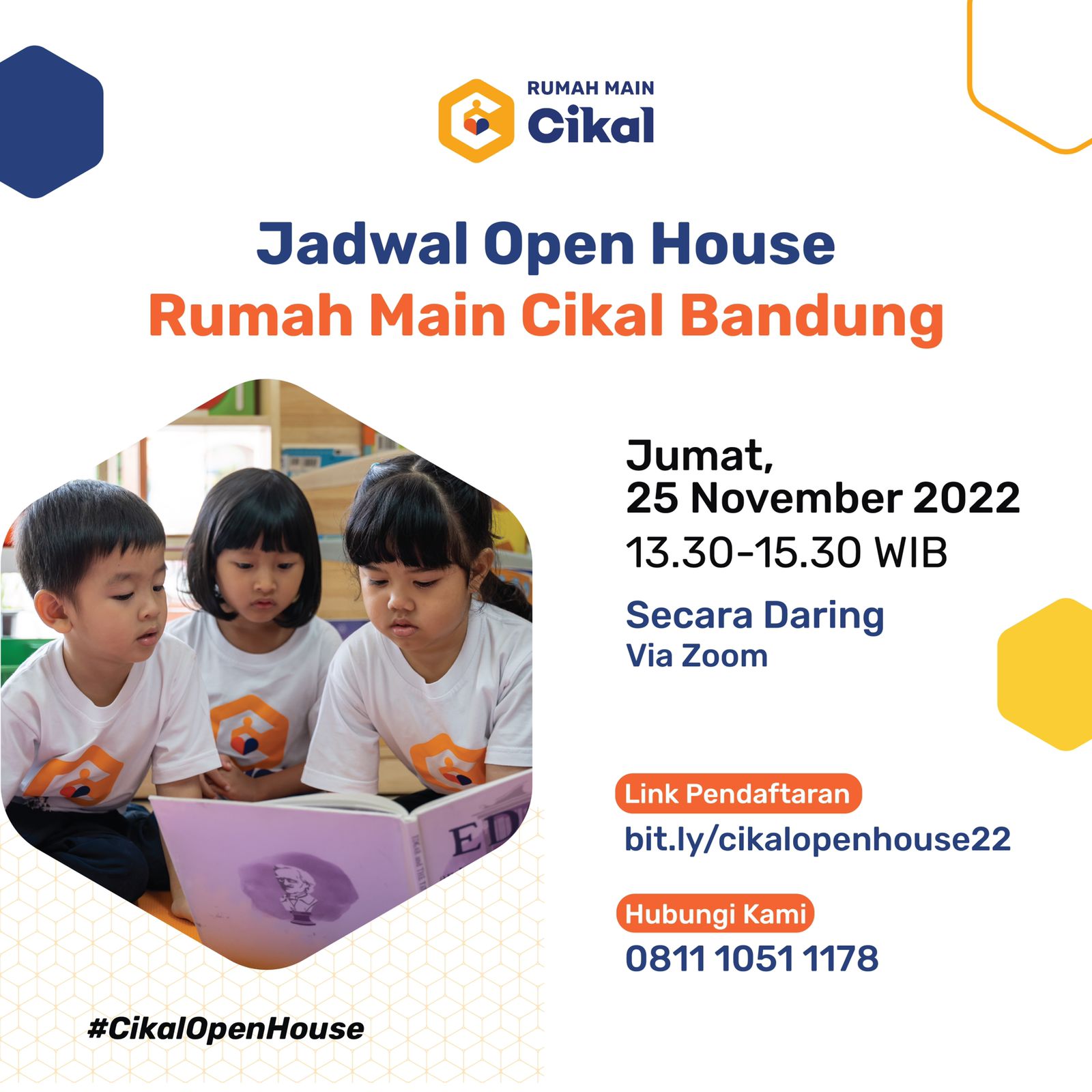 Cikal Open House November 2022 : Rumah Main Cikal Bandung