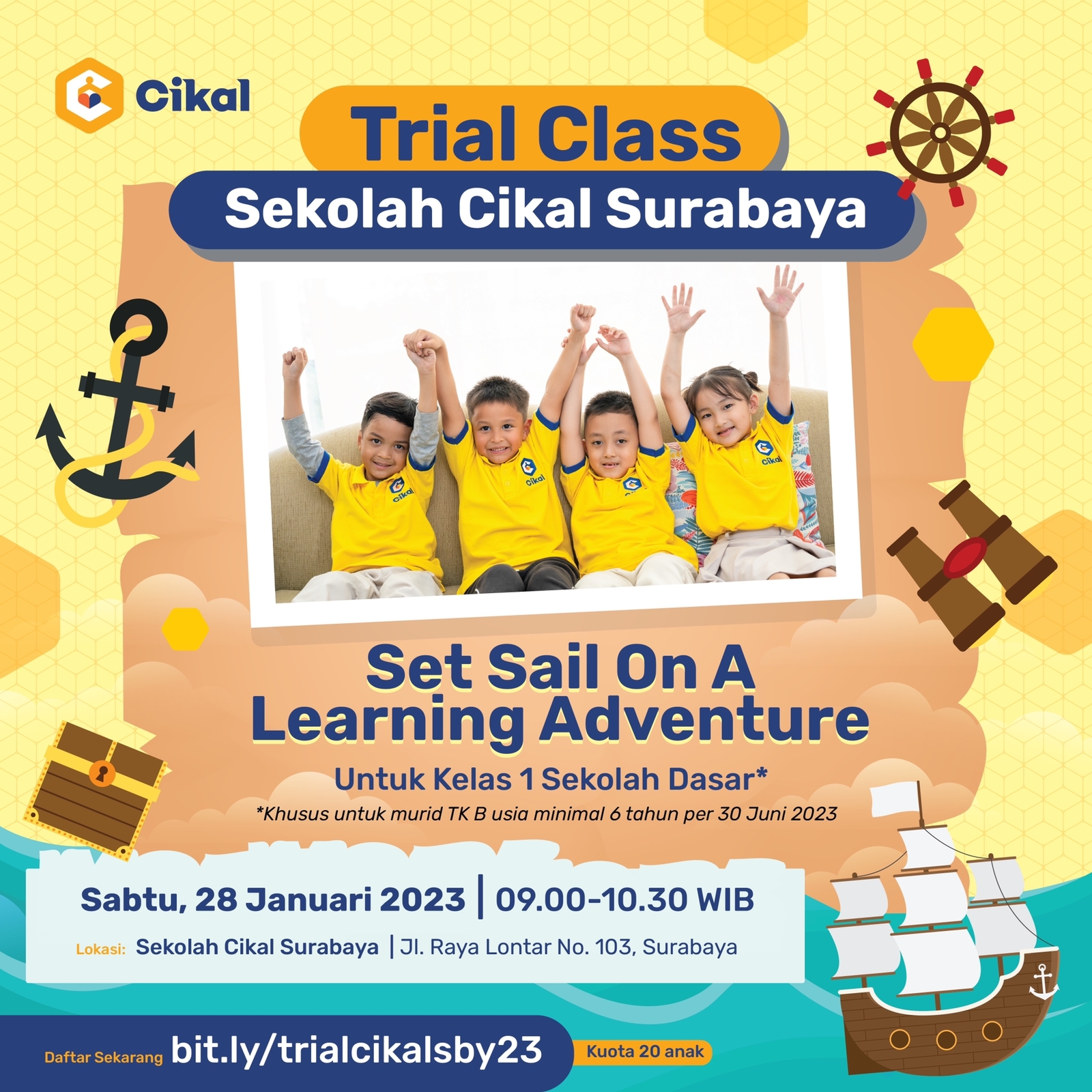 Trial Class SD Cikal Surabaya 