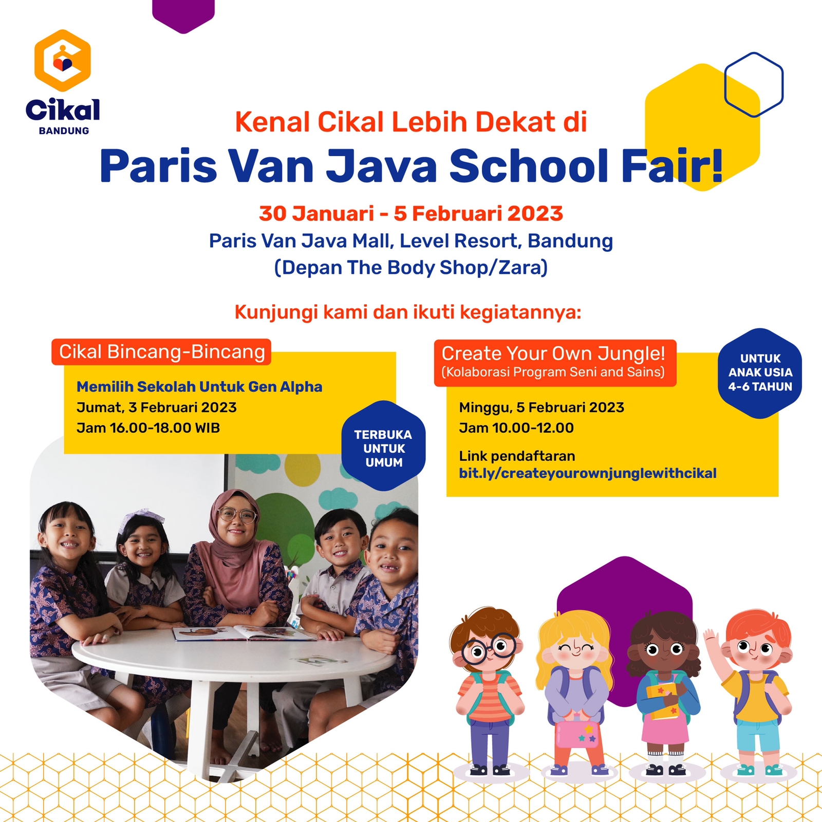 Paris Van Java School Fair : Sekolah Cikal Bandung 