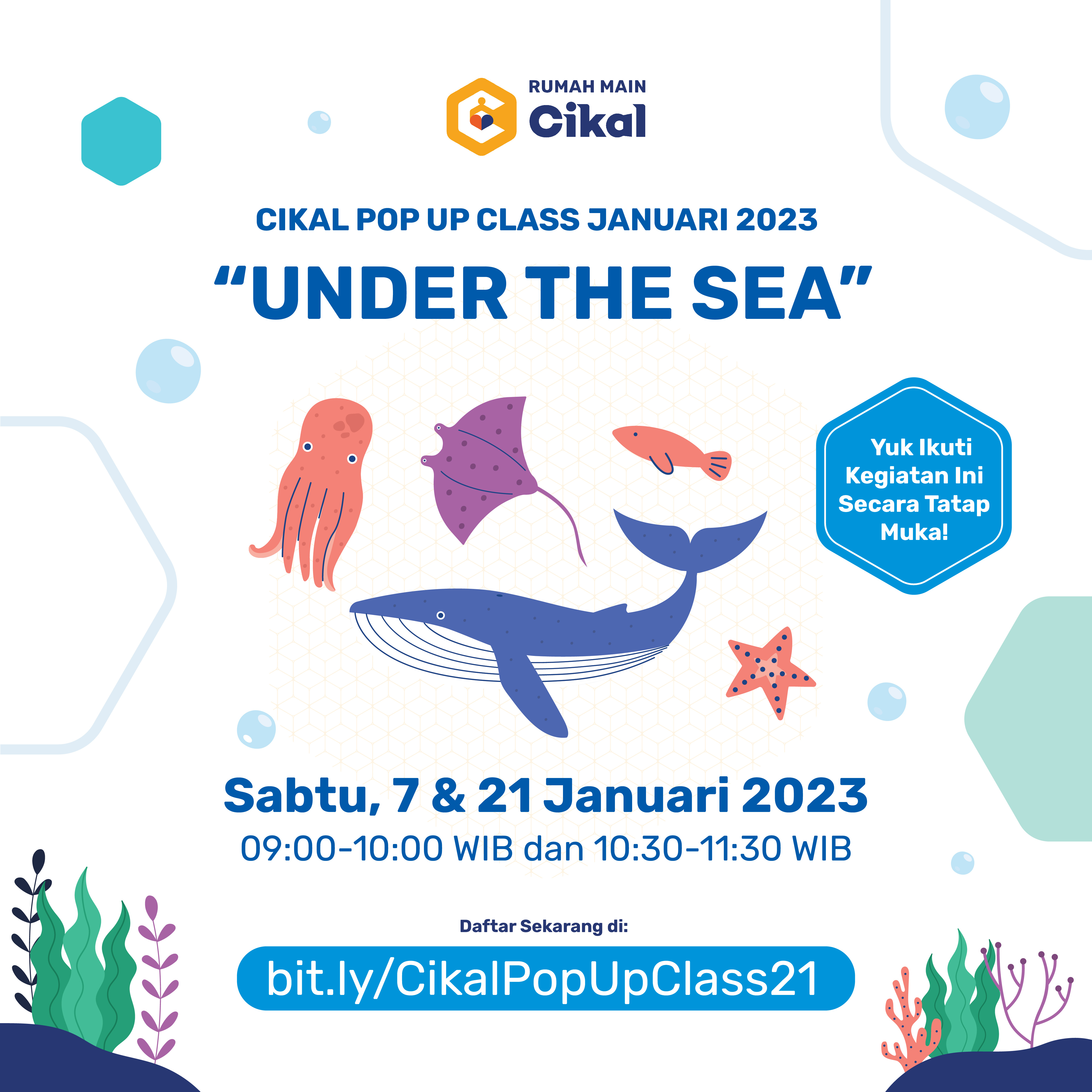 Cikal Pop Up Class Rumah Main Cikal (Januari 2023)