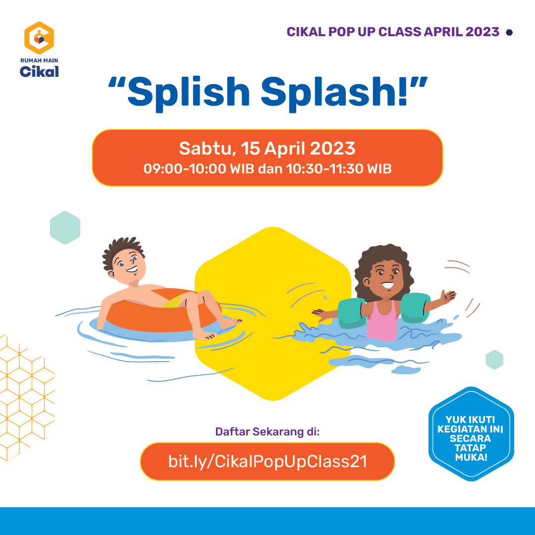 Cikal Pop Up Class Rumah Main Cikal (April 2023) | Terbuka Untuk Umum