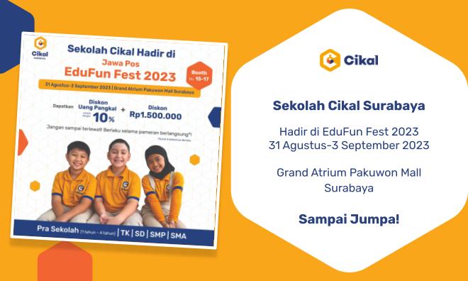 Sekolah Cikal Surabaya di Edufun Jawa Pos 2023