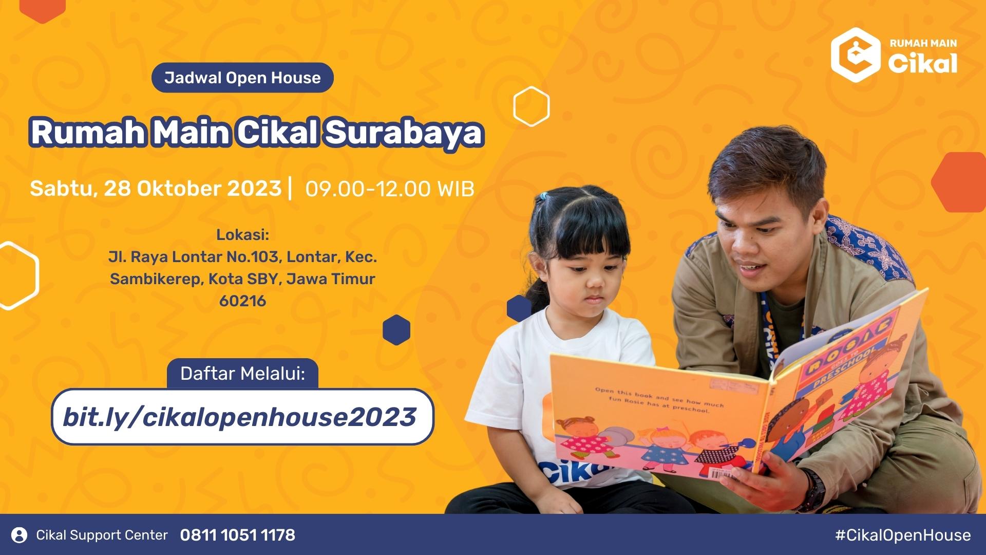 Open House Rumah Main Cikal Surabaya