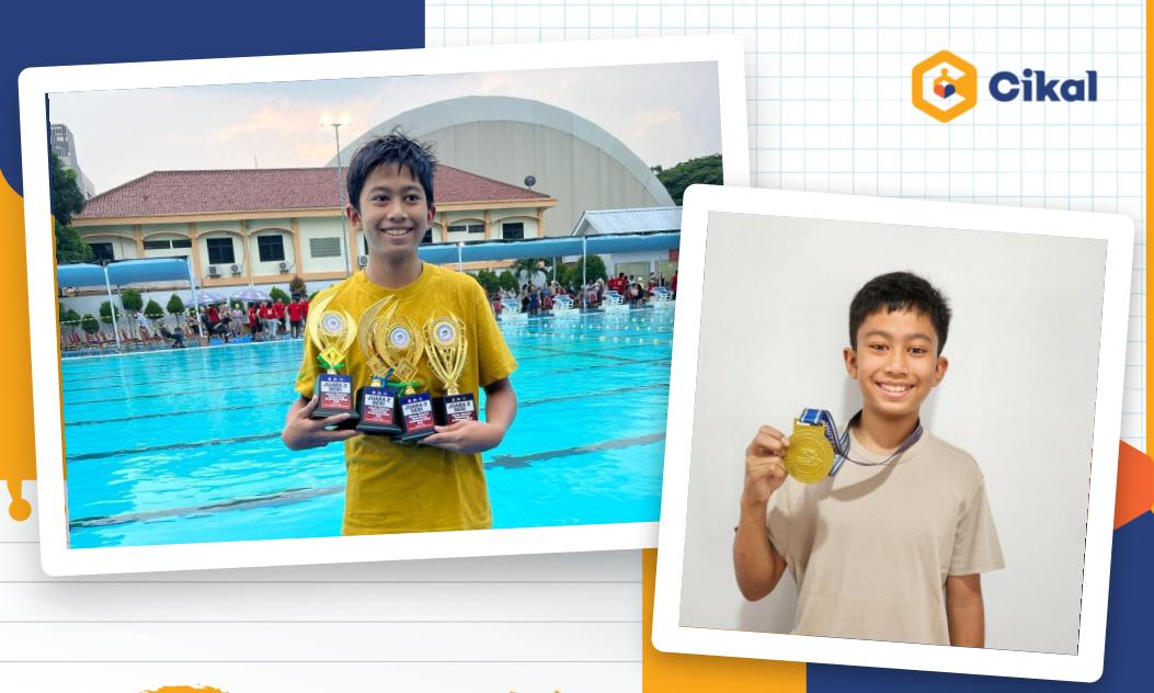 Cerita Khiva, Murid SMP Cikal Serpong, Raih Prestasi di Olahraga Renang!