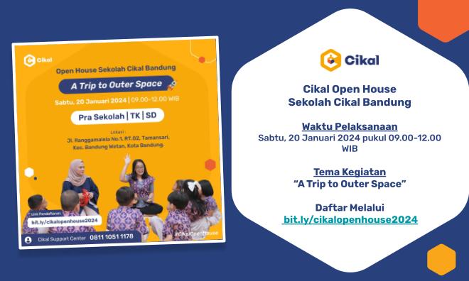 Open House Sekolah Cikal Bandung Januari 2024