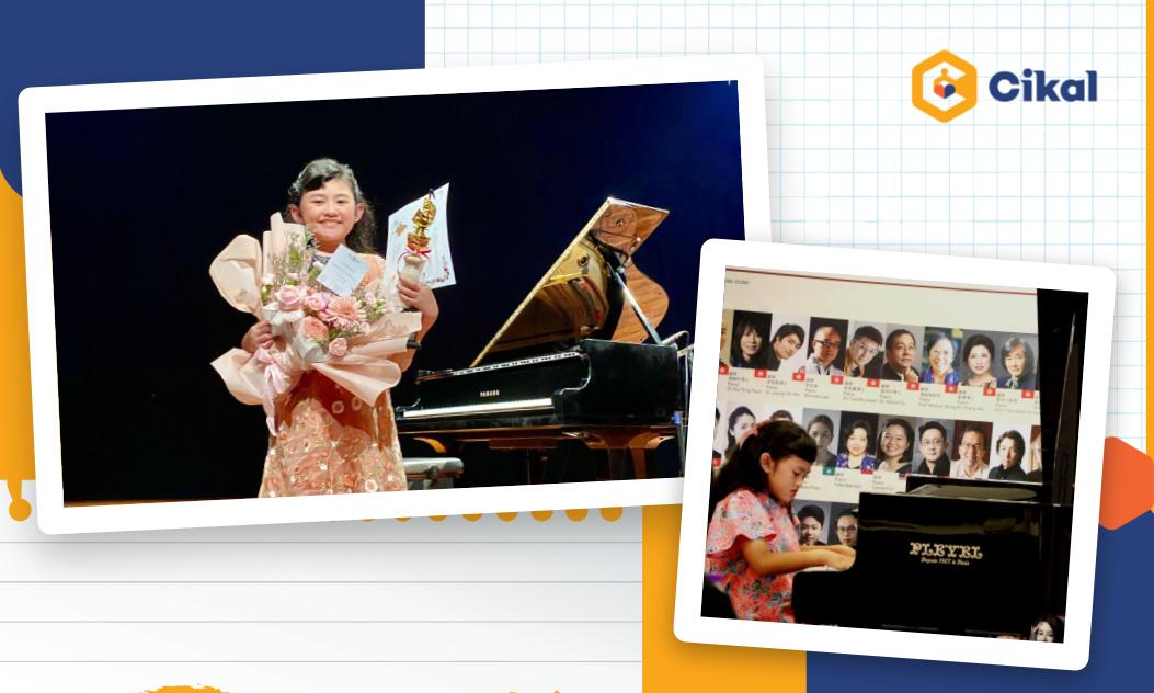 Cerita Ayasofya, Murid SD Cikal Lebak Bulus, Raih Juara 2 Kompetisi Piano Tingkat Nasional
