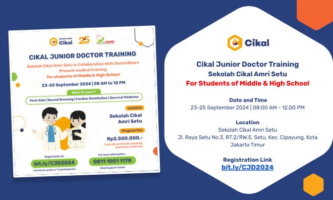 Sekolah Cikal Amri Setu Junior Doctor Training 2024