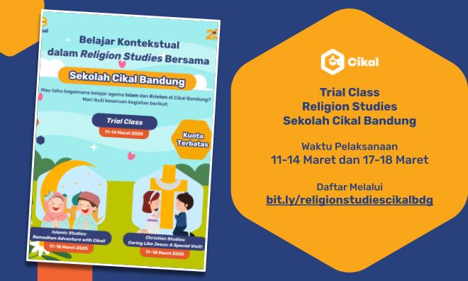 Trial Class Program Agama Islam dan Kristen di Sekolah Cikal Bandung