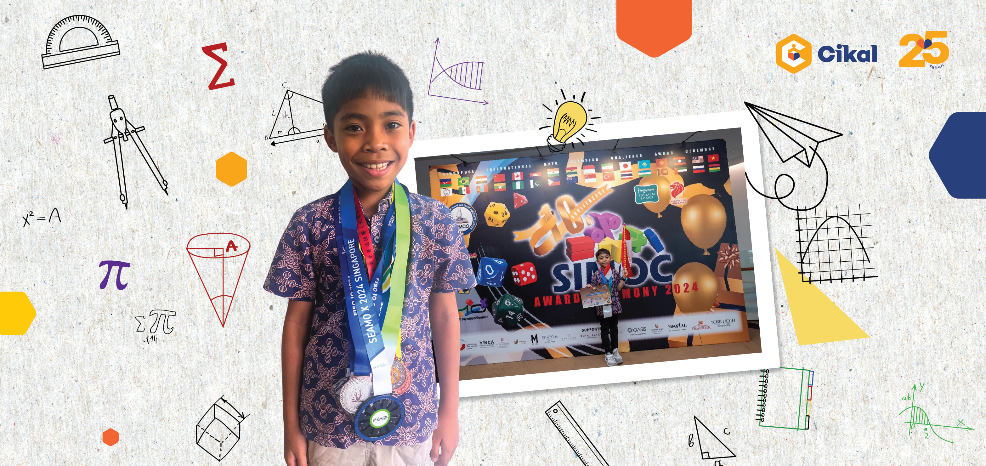  Cerita Sigra, Murid SD Cikal Lebak Bulus, Peraih 35 Penghargaan Olimpiade Matematika dan Sains Internasional