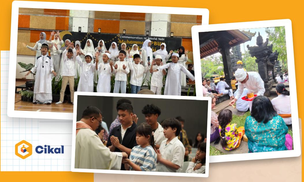 Sekolah Cikal Akomodasi Perayaan Semua Agama Murid
