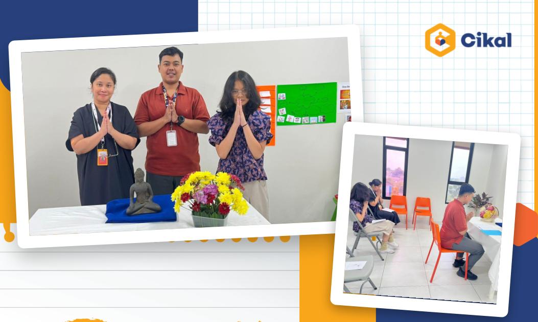 Sekolah Cikal Lebak Bulus Gelar Pembacaan Paritta Pattidana Buddha 