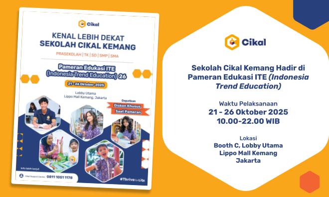 Sekolah Cikal Kemang di Pameran Indonesia Trend Education