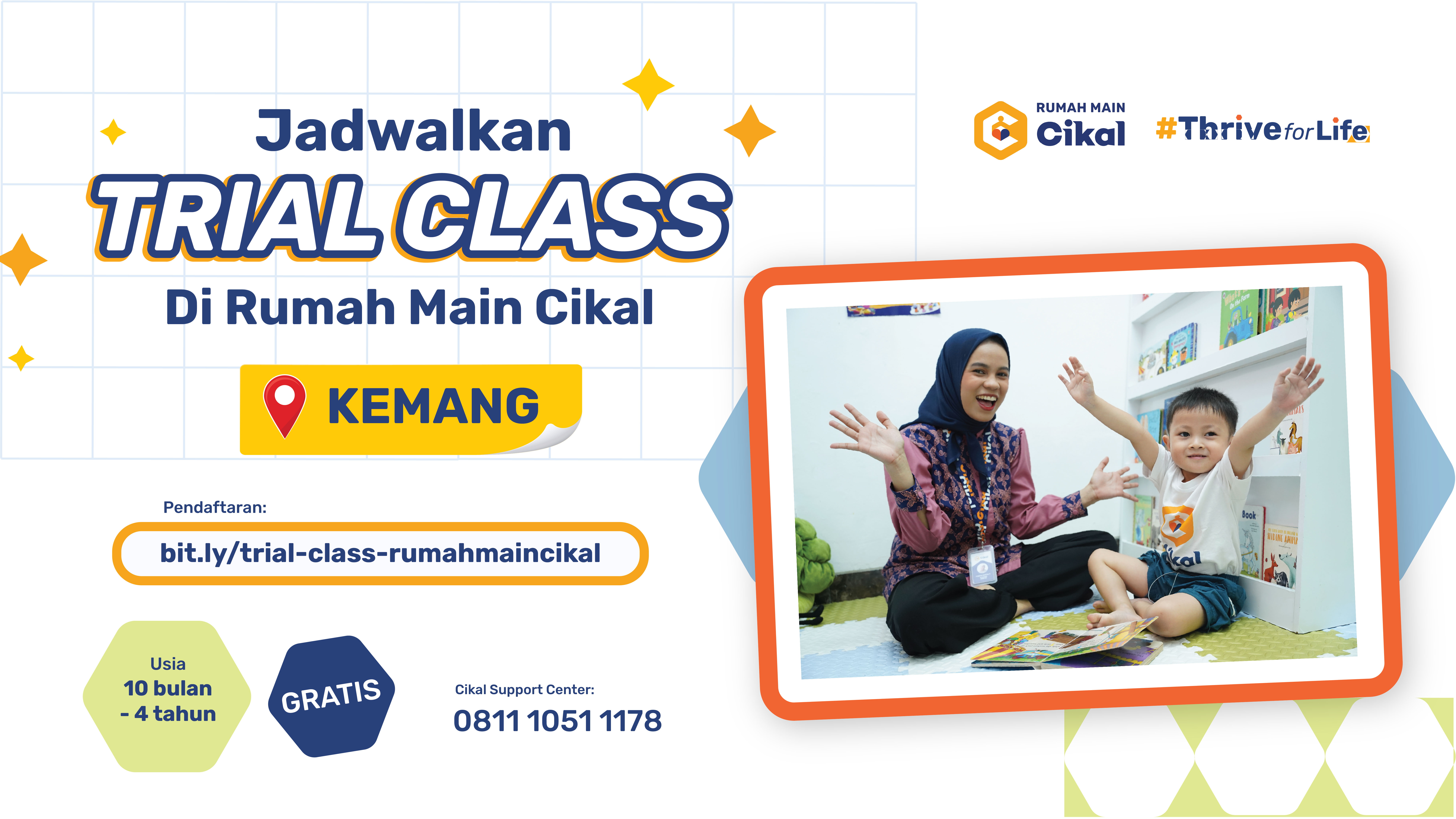 Trial Class Rumah Main Cikal Kemang