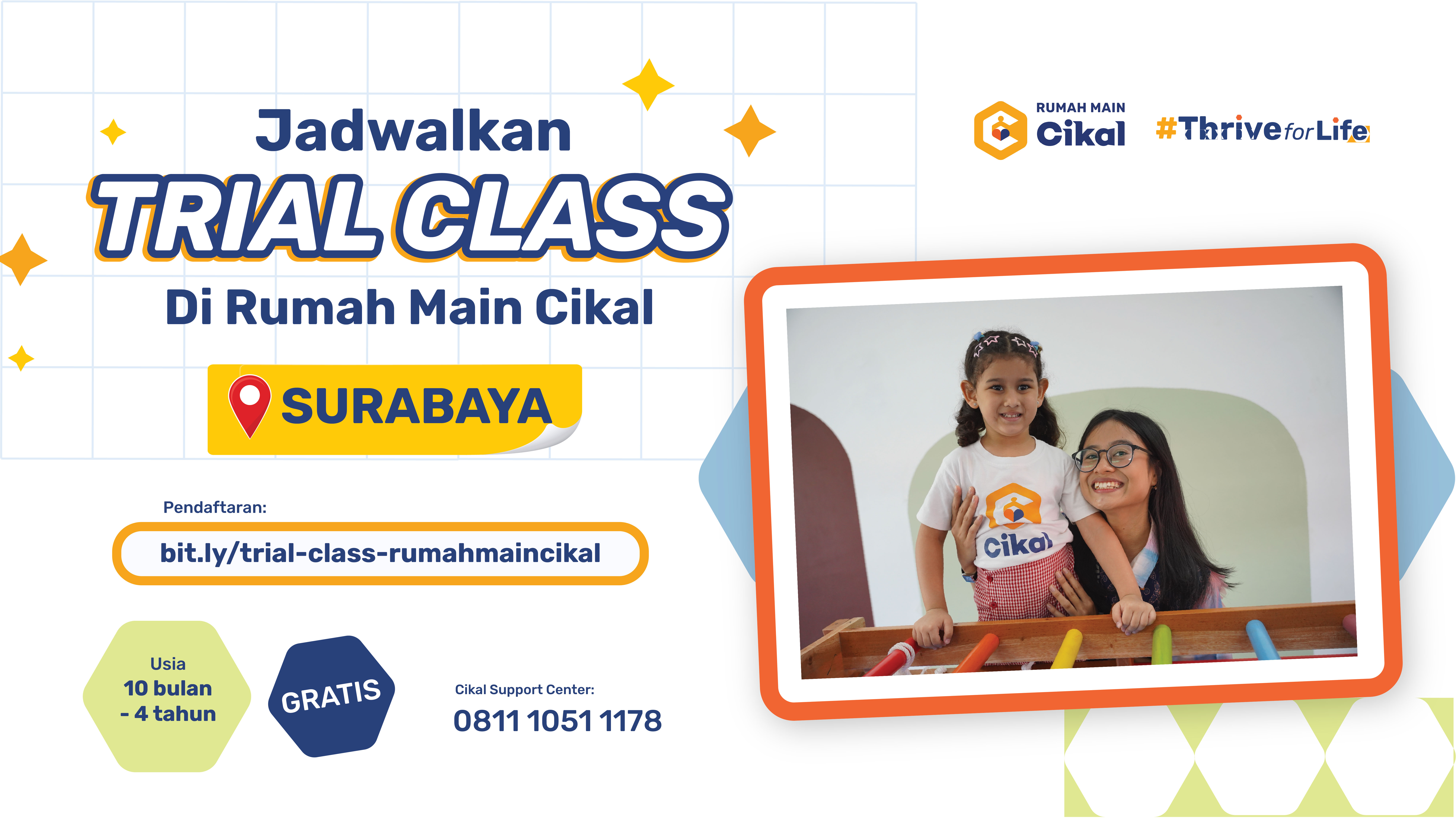Trial Class Rumah Main Cikal Surabaya