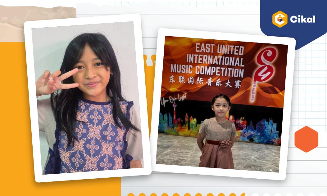 Cerita Bilqis, Murid SD Cikal Lebak Bulus, Cetak Prestasi Pertama di Kompetisi Piano Internasional