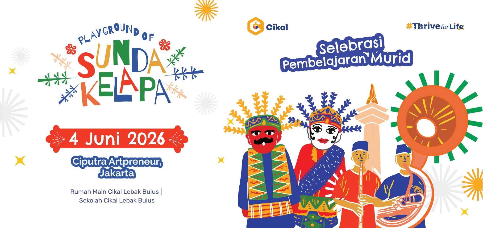 Playground of Sunda Kelapa Sekolah Cikal Lebak Bulus 2026