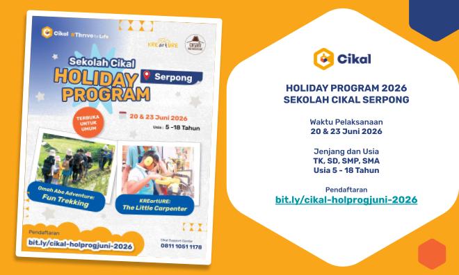 Sekolah Cikal Serpong Holiday Program 2026